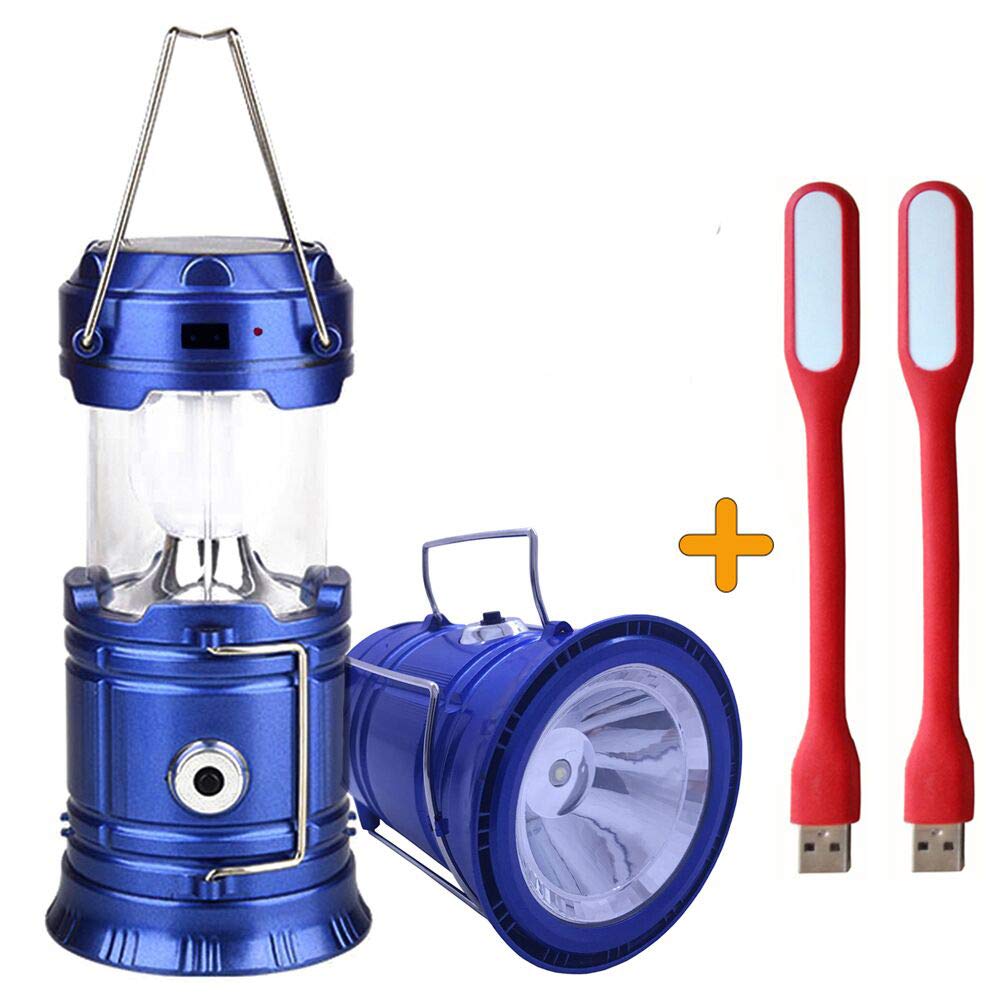 SDMH 2 Pack,Portable LED Camping Lantern,Outdoor Flashlights.Water Resistant Ultra Bright 30 LED Lantern for Hiking,Emergencies,Hurricanes,Outages,Storms,Camping,Fishing.(Batteries Included) Blue