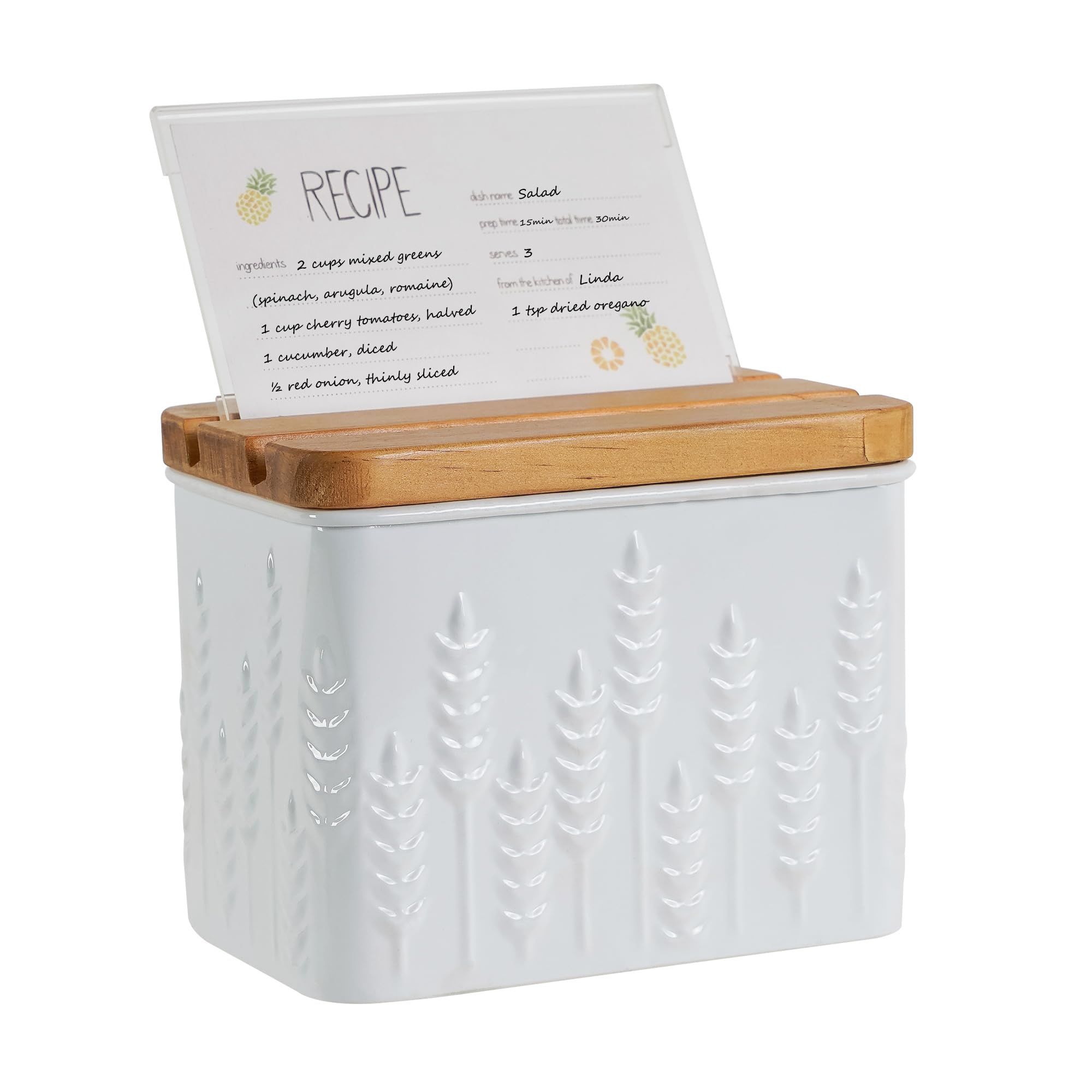 Floral Recipe Box - Organize Your Recipes! -12 Floral Recipe Box - Organize Your Recipes! -12