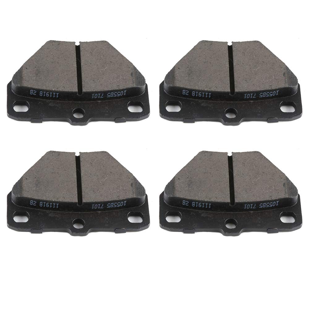cciyu D823 Ceramic Rear Brake Pad Set Fit For 2003-2006 For Pontiac Vibe,2000-2005 For Toyota Celica,2005-2006 For Toyota Corolla,2003-2007 For Toyota Matrix