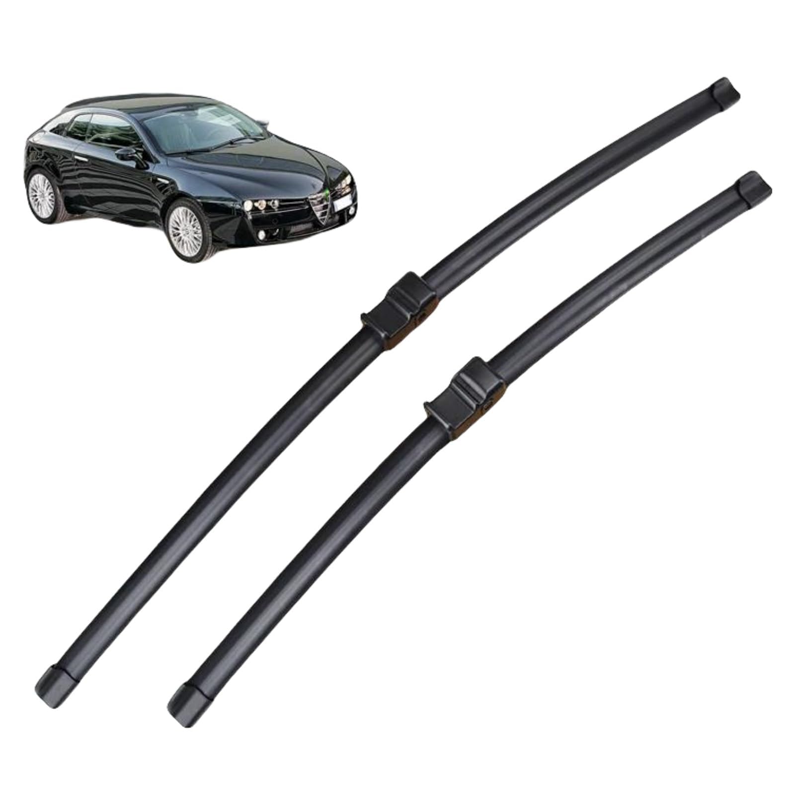 Essuie-glace Alfa Romeo Brera 2006-2010 kit bras lames avant arrière