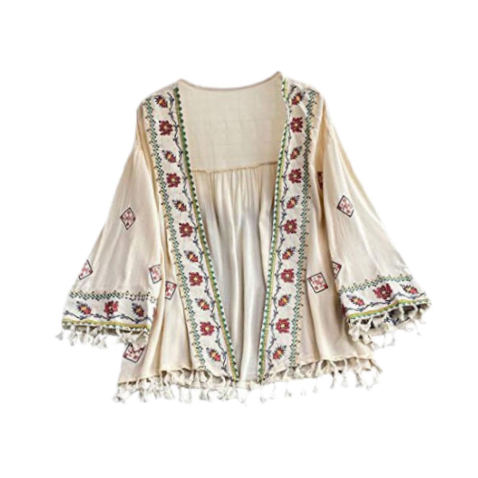 calandis ™ Women Cardigan Bohemian Blouse Shirt Beach Cover up for Women Bikini Dresses apricot | Tops & Blouses | Womens Clothing | Clothing, Shoes & Accessories-picture-32