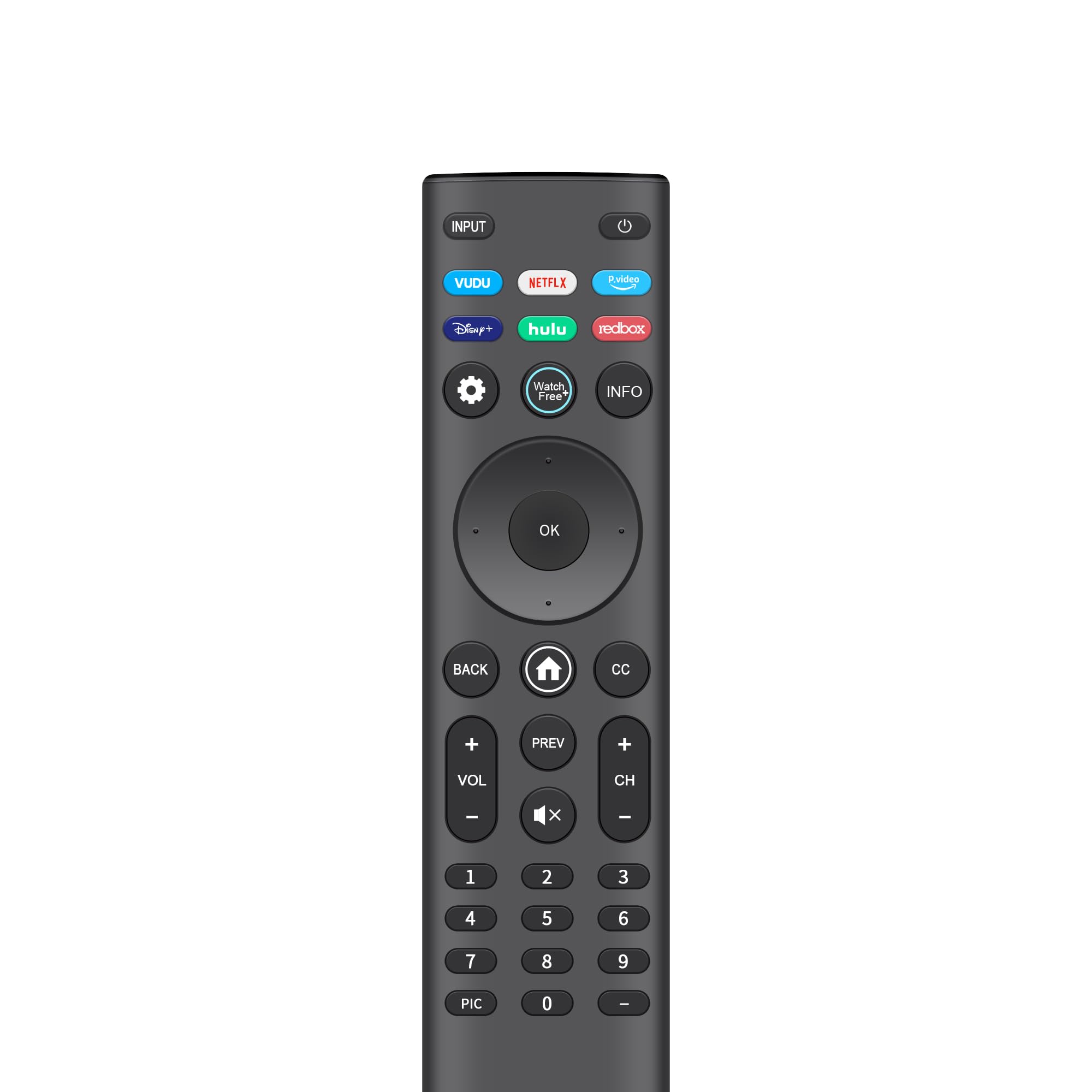 Telecomando di ricambio per Smart TV VIZIO All LED LCD HD 4K UHD HDR Smartcast 3D Smart TV XRT140 telecomando universale XRT136 di ricambio per Vizio-Smart-TV-Remote per Vizio TV (D/E/M/P/PX/V