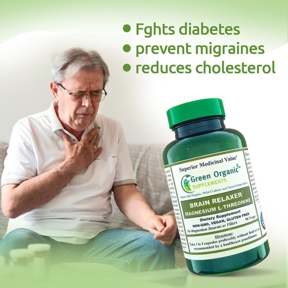 Miniatura 3 de Green Organic Supplements Magnesio L-treonina 90 VCaps