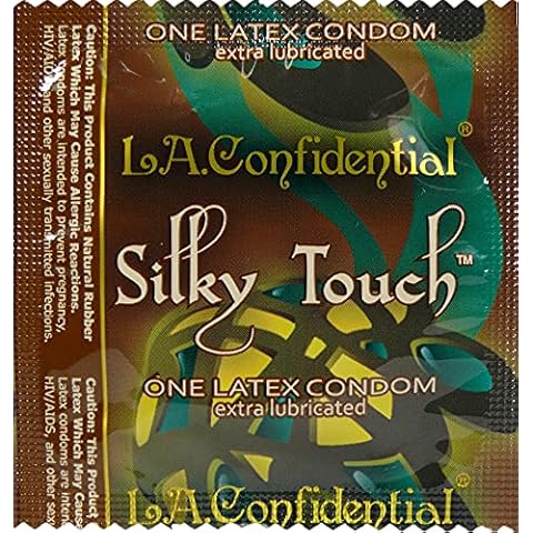 L.A.Confidential Silky Touch Extra Lubricated Latex Condoms (100) Cover