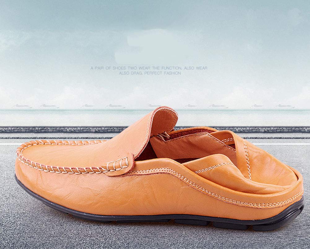 Mocasines Hombres Zapatos de Vestir Casuales Holgazanes Slip On Verano Plano Cuero Zapatos de Conducción Zapatillas 39-47 EU