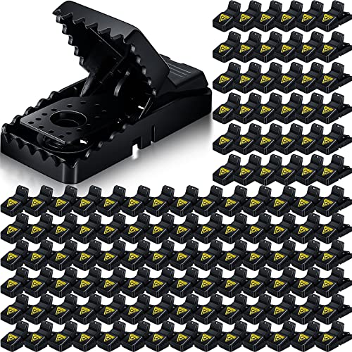 120 Pack Mouse Traps Mice Traps For House Indoor Outdoor Reusable Mousetrap Quick Effective Mouse Catcher Rat Traps To Remove Mousetrap Catcher For Home Family #TOP29