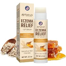 Eczema Lip Balm for Very Dry Lips Natural Chapstick & Lip Moisturizer