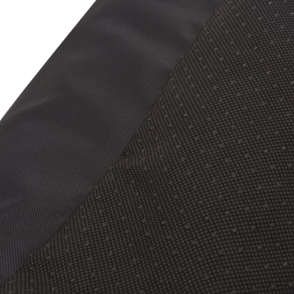 Cama para perros tamaño M negro 65 x 48 x 18 cm cama para mascotas con cojín acolchado de piel sintética para perros y gatos, tela Oxford antideslizante para interiores y cajas de transporte