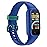 BIGGERFIVE Vigor 2 L Kids Fitness Tracker Watch for Boys Girls Ages 5-15, Activity Tracker, Heart Rate Sleep Monitor, IP68 Waterproof, Pedometer, Calorie Step Counter Watch, Blue