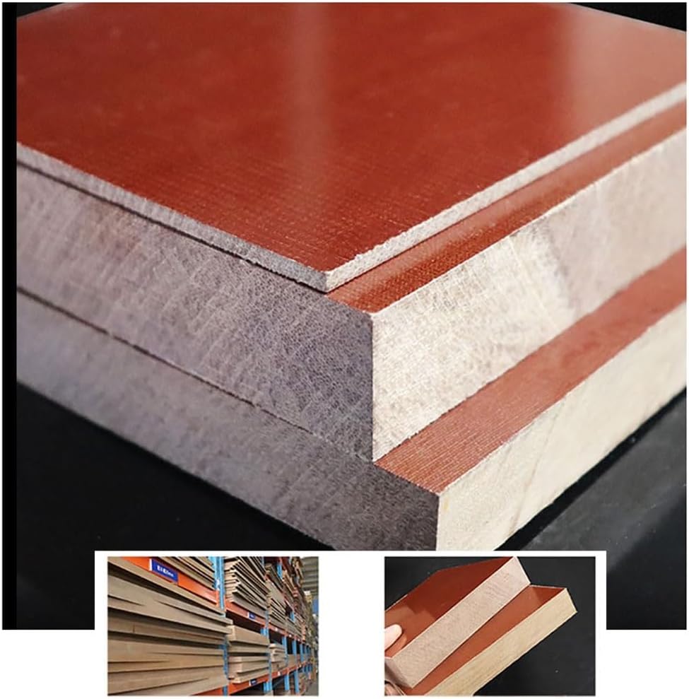 1pcs Phenolic Bakelite Sheet, Composite Insulated Board, Electrical Wooden Fabric Plate Resin Laminate Thick 2/3/4/5/6/8/10-50mm(10x200x300mm)