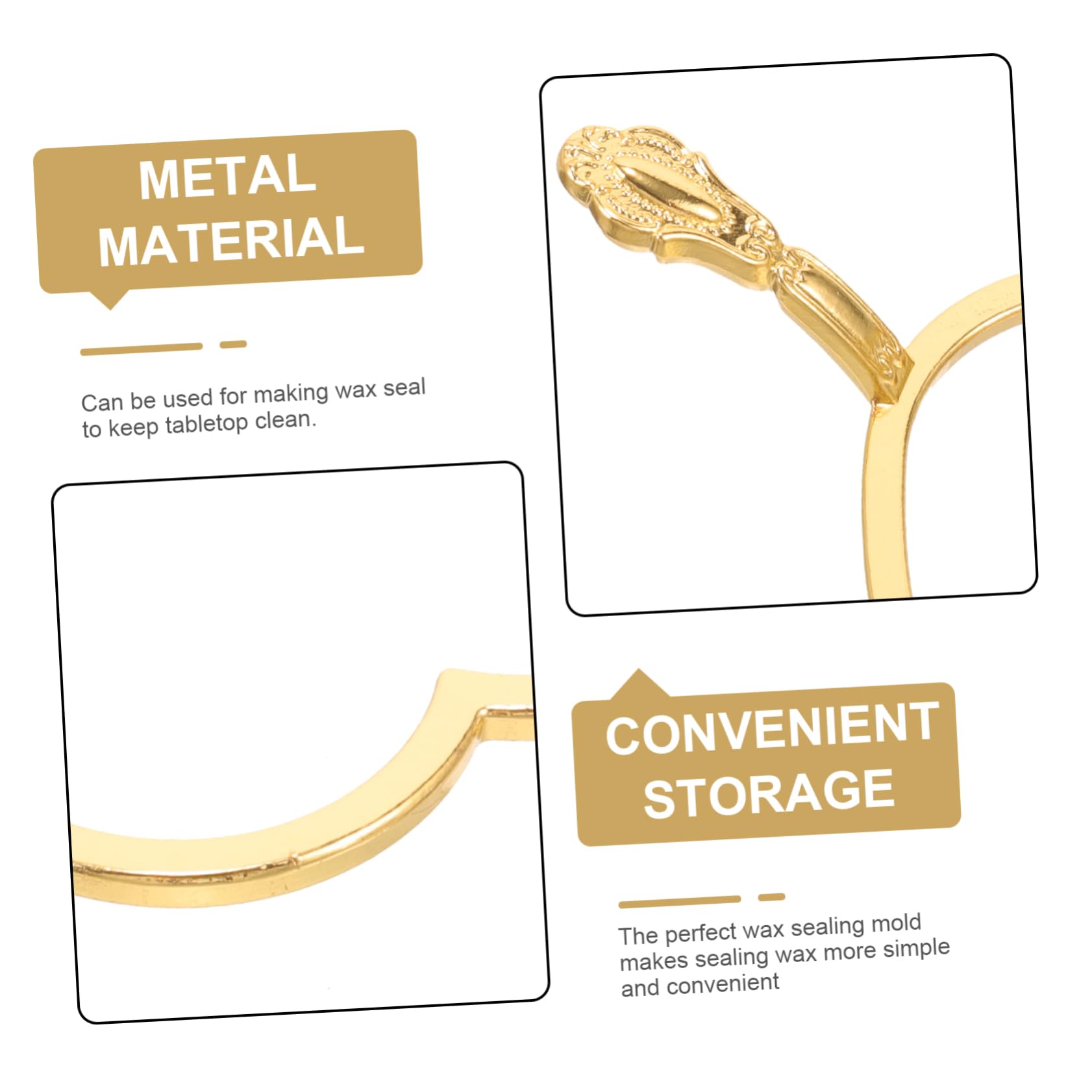 Uonlytech 5 Sätze Runde Blumendichtungsform Stempelformen Für Wachssiegel Brief Wachsform Wachssiegelstempel Formen Für Handwerk Stempelformen Zum Basteln Prägeform Metall Golden 4 Stück * 5
