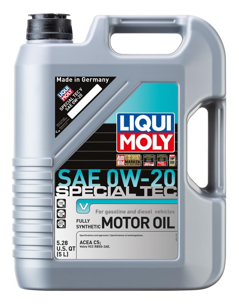 メンテナンス LIQUI MOLY 0W-20 SPECIAL TEC V 5L Amazon.com: Liqui Moly Special Tec V SAE 0W-20 | Fully Synthetic
