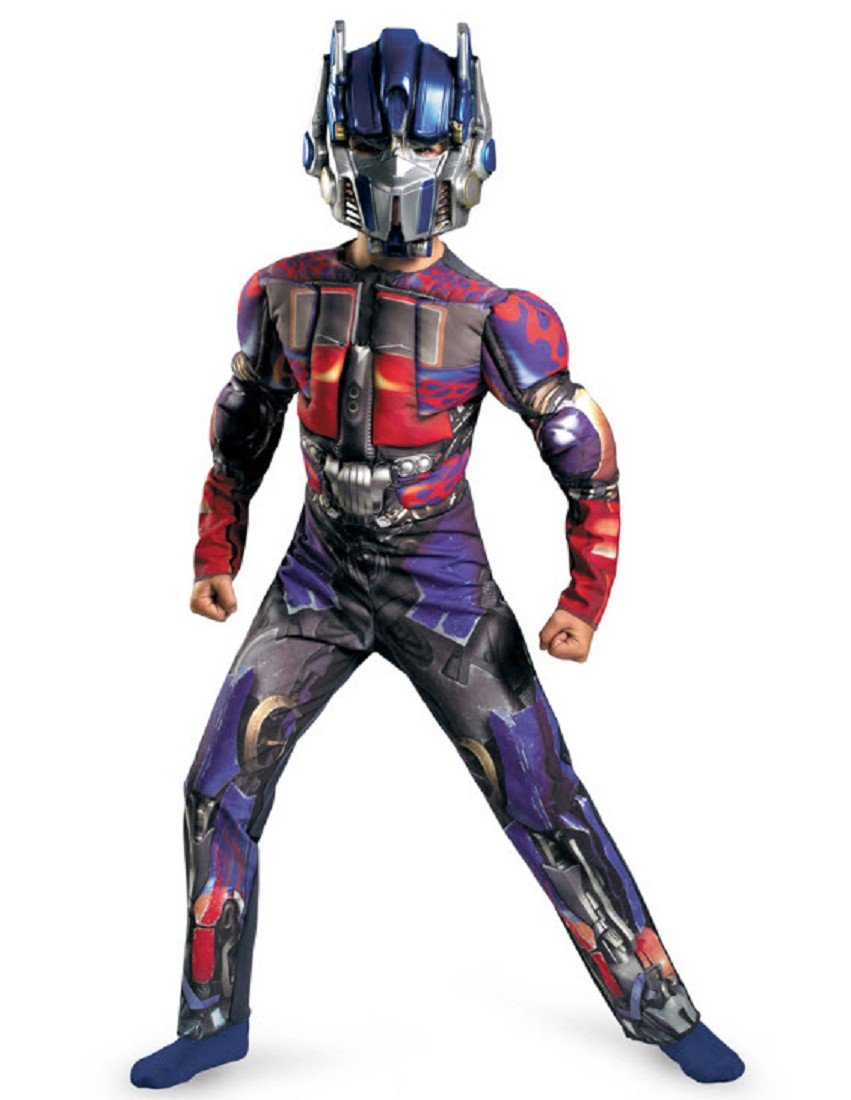 Boy's Muscle Transformers 3 Optimus Prime Costume