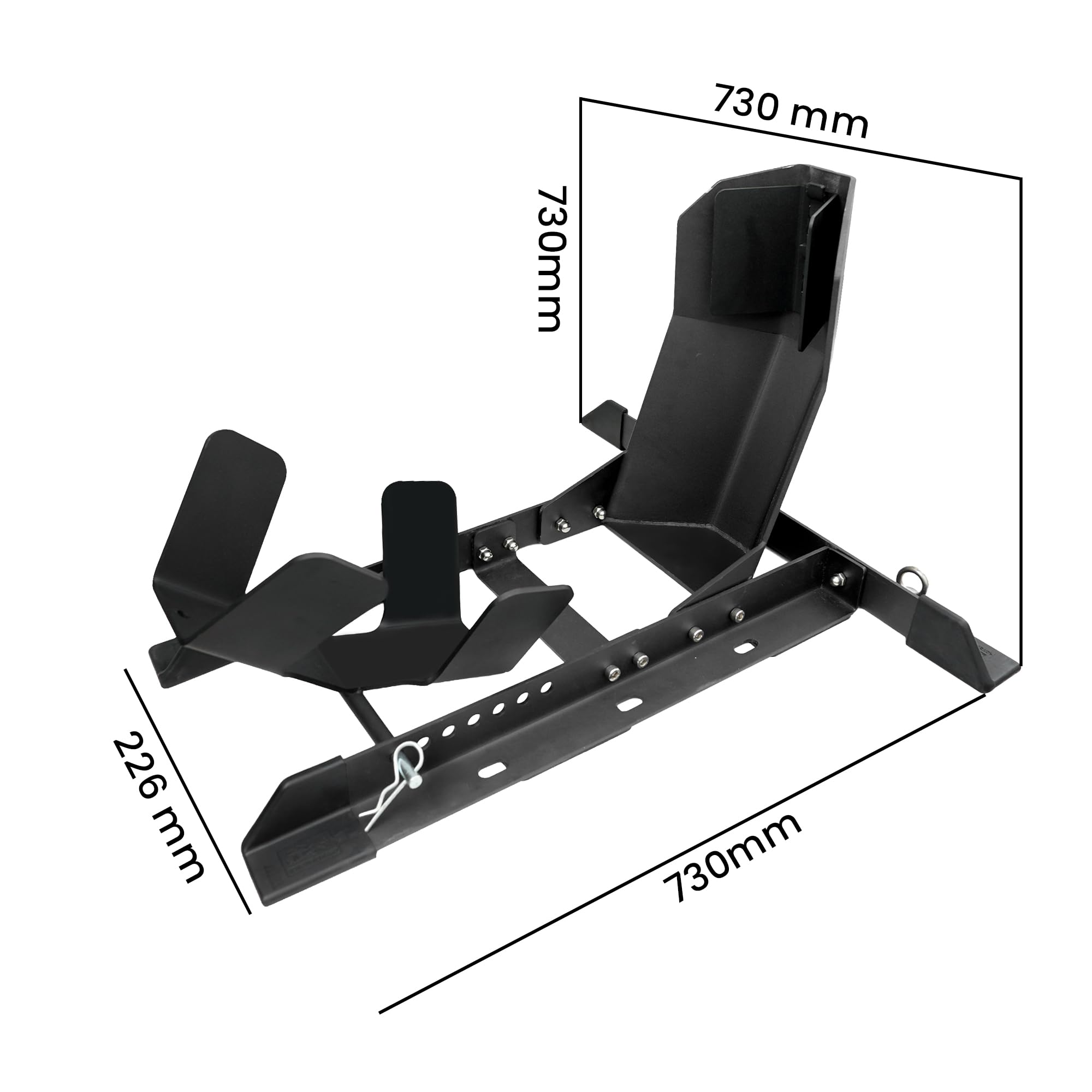 Motorcycle Wheel Chocks - Universal Adjustable Chock -7