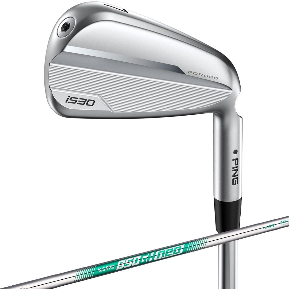 レフティ　PING（ピン）　i530　2024年　アイアンセット　純正スチールS Amazon.co.jp: ピン(PING) RH i530 S アイアン 単品 NS PRO 850GH NEO