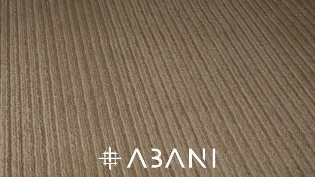 Tapete decorativo Abani 5' x 8' crema diseño a rayas miniatura 7
