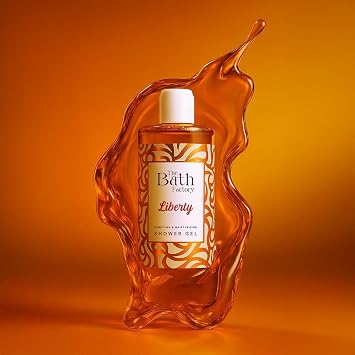The Bath Factory Liberty Shower Gel, Moisturizing Body Wash with Tunisian Orange, French Lavender & Madagascar Vanilla, 13.5 fl oz, All Skin Types