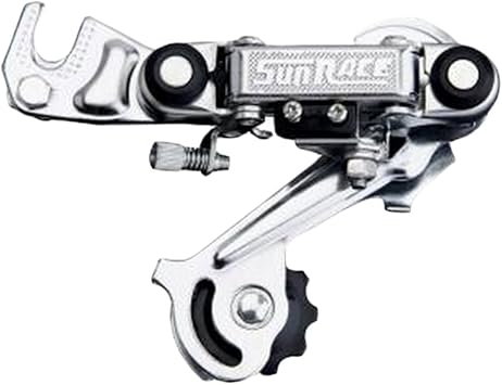 Sunrace Sgs Rear Friction Derailleur w/Braket Rdm10, Silver