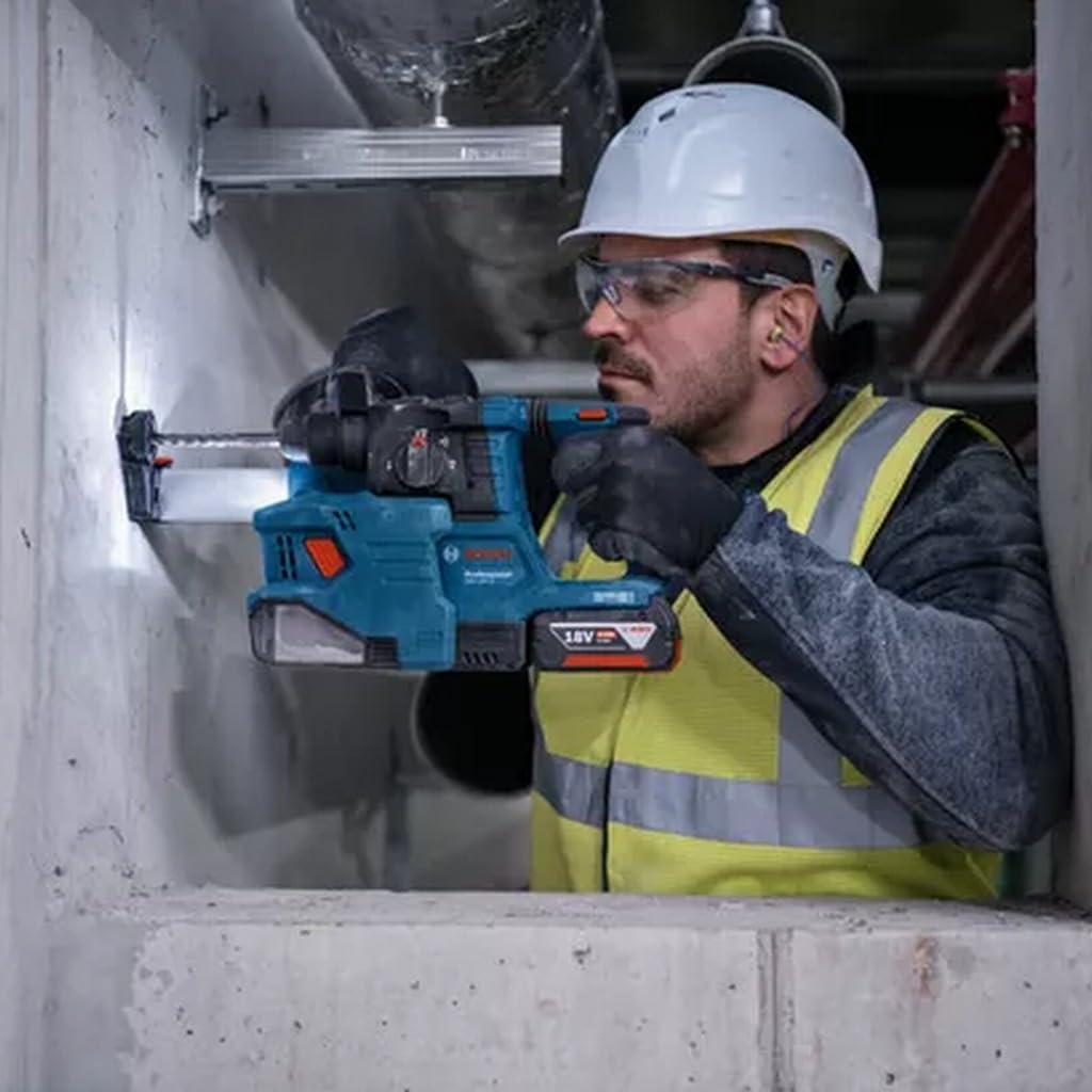 Bosch Professional GBH 18V-22 Akku Bohrhammer SDS plus KickBack Control Vibration Control GDE 18V-12 L-BOXX 18V System