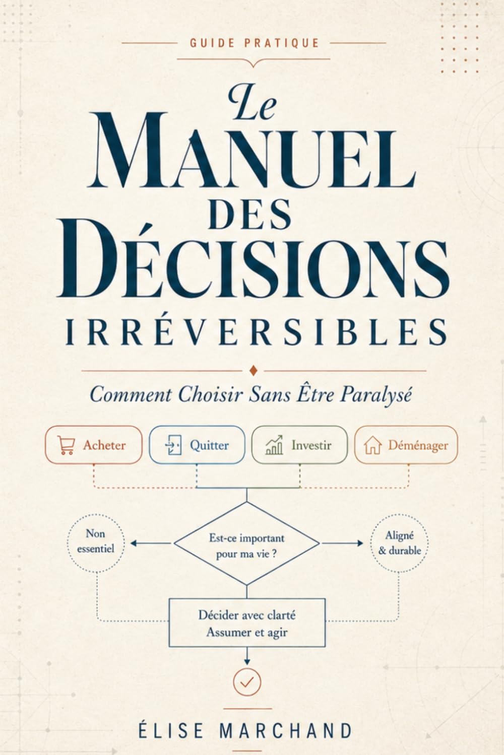 Le manuel des décisions irréversibles: Comment choisir sans être paralysé
