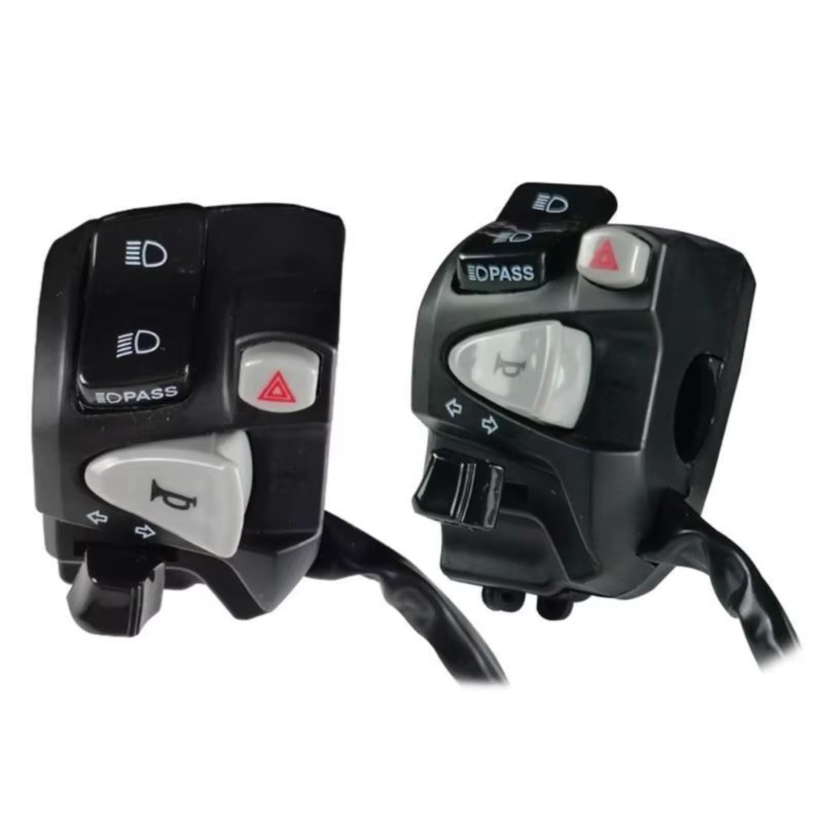 Interruttore Di Controllo Del Manubrio Della Motocicletta Compatibile Con 150 Interruttori Del Manubrio Dell'interruttore Rotazione Del Clacson Ricambio Interruttore per manubrio