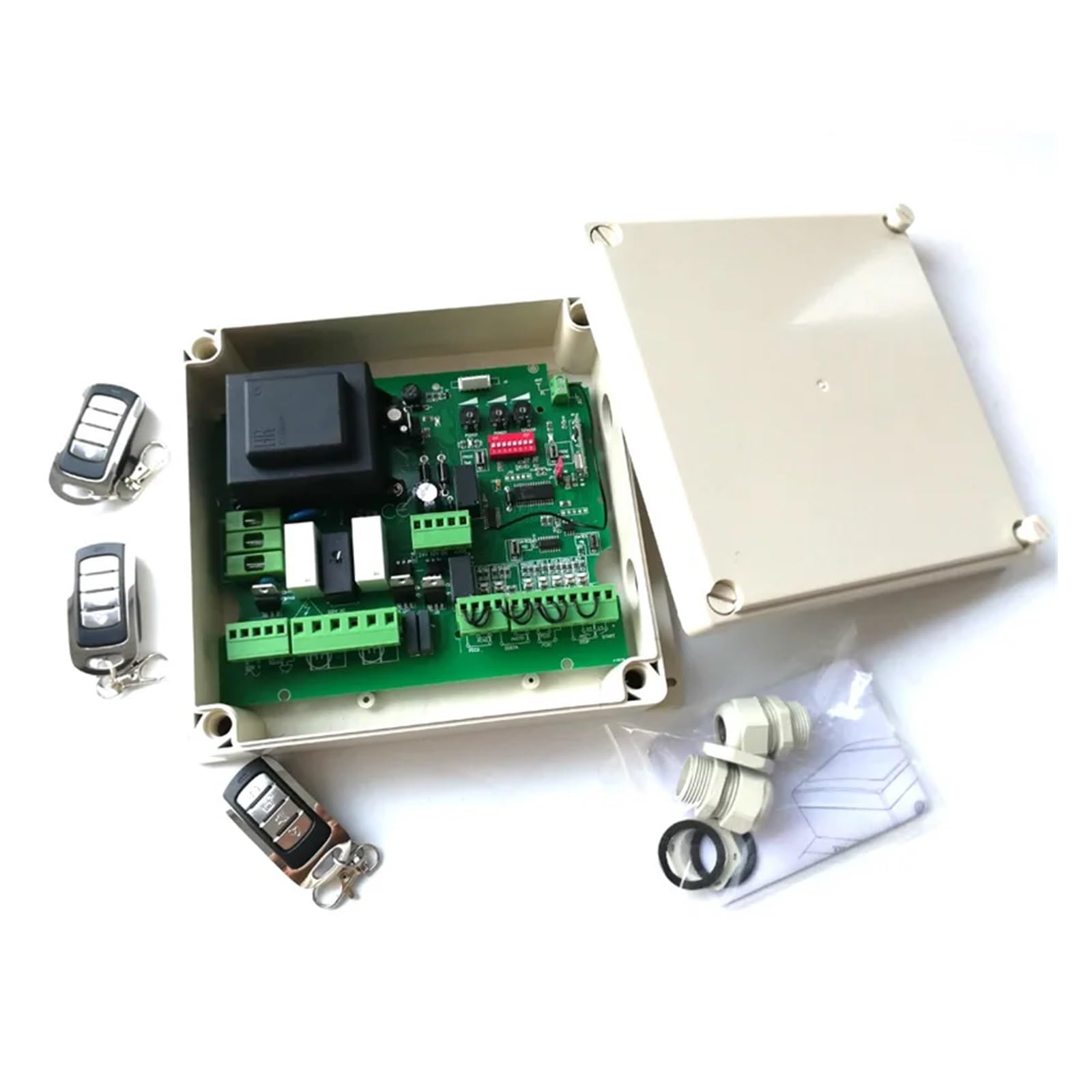 Garagentoröffner, 220VAC Automatische Drehtoröffner Motorantrieb Platine Elektronische Karte Controller for Automatische Toröffner Dual Passend für vielseitige Tore (Size : 1 UK)
