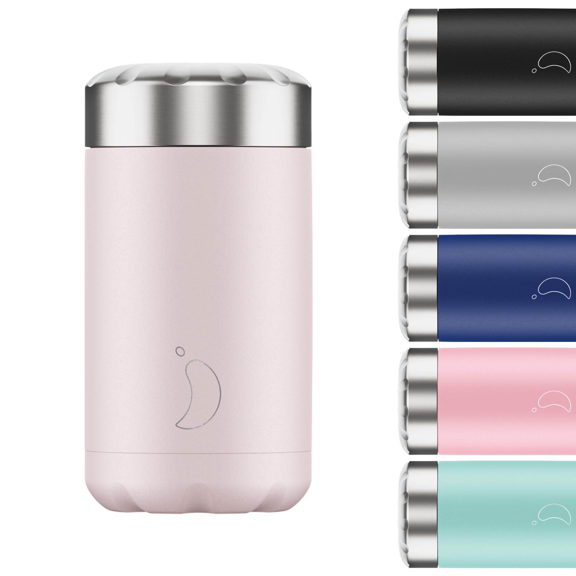 Chilly'sFood Pot Leak-Proof, Premium Stainless Steel Reusable Food  Container Double-Walled Insulated for Hot or Cold Lunch Storage Blush  Pink