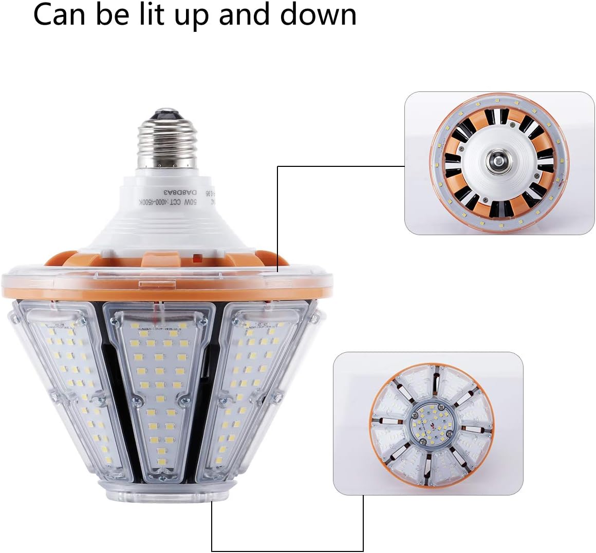 Flаѕh Sаlе Buу 1 gеt 1 30W LED Corn Light Bulb,E26 Base,3000K,4200lm LED Light Bulbs for Garden Hotel Bar Theme Restaurant Haunted House Decoration Parking Lot Corridor Mall Street Light Fixture