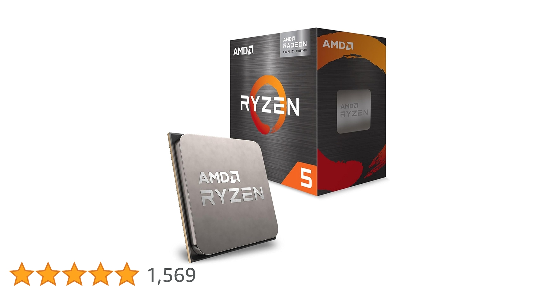 Amazon | AMD CPU Ryzen 5 5600GT with Wraith Stealth Cooler