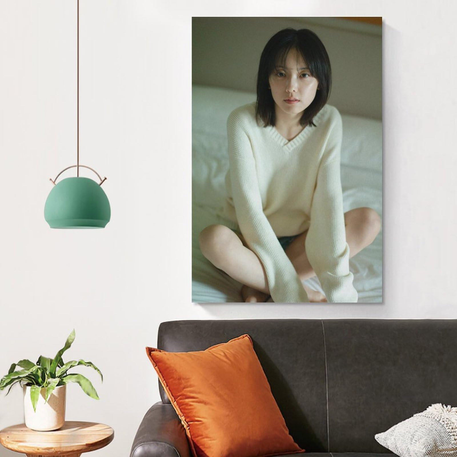 Amazon.co.jp: 加藤小夏 ポスター 装飾画 キャンバス 壁アート
