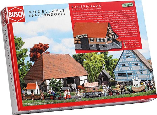 Preisvergleich Produktbild Busch 1504 - Kleinbauernhaus aus Schwarzenweiler