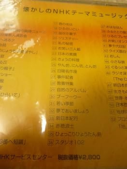 非売品CD　放送開始70周年記念　NHKテーマミュージック集 80432b1_3.jpg?2.1.35a2