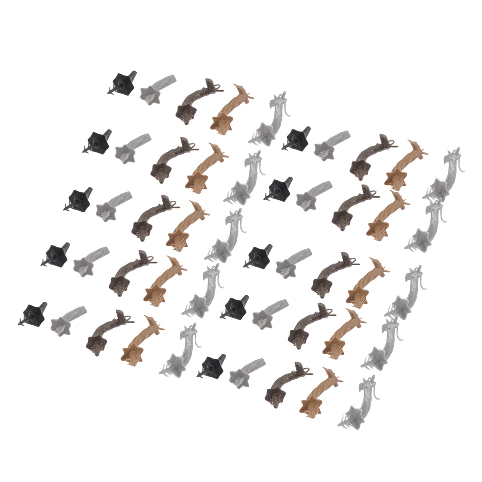 Tofficu 50pcs Pumpkin Stalks Pumpkin Supplies Pumpkins Foam Accessories Mini Craft Harvest Pumpkin Handle Mini Accessories Pumpkin Head DIY Crafts Decor Pumpkins Decorate Plastic Halloween