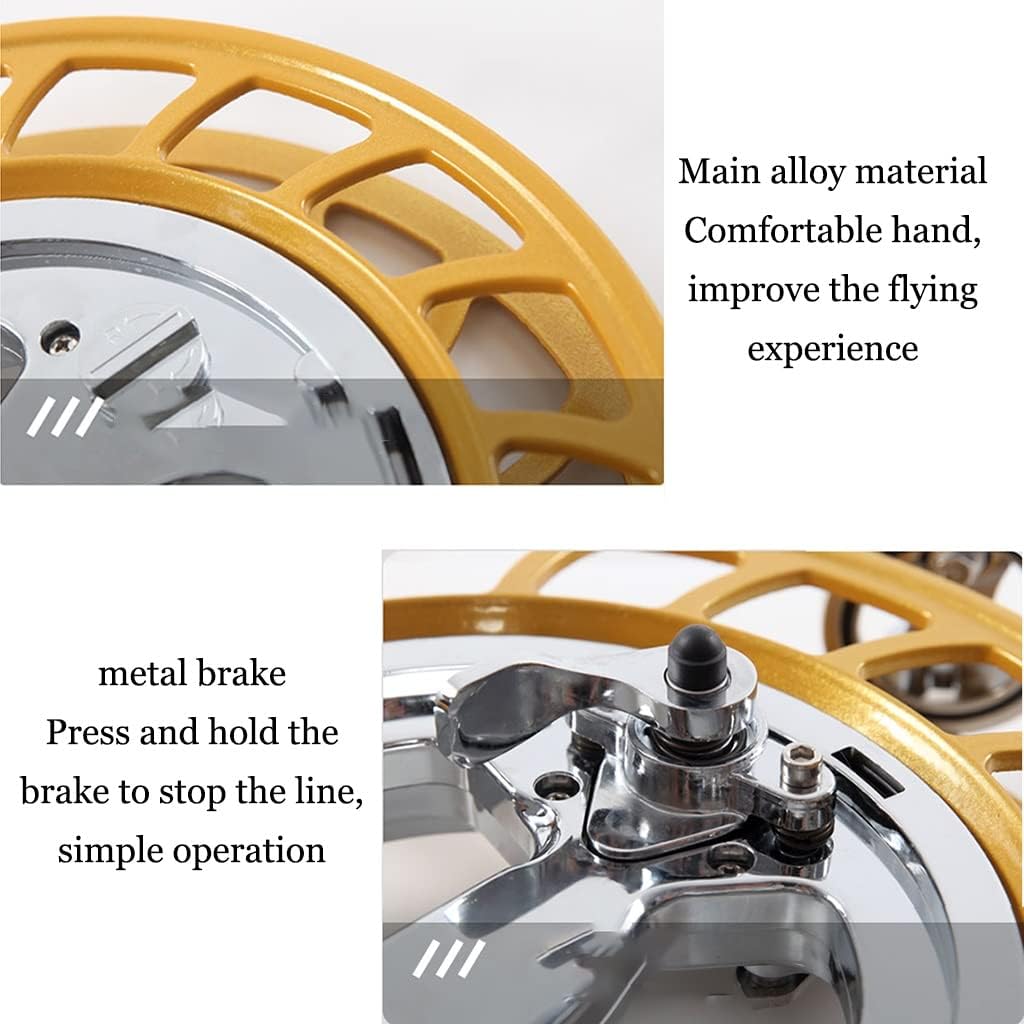 Kites Professional Reel Grip Wheel Handle,Kite Reel Winder, Wind Spinner, Lock Function Outdoor, for Kids and Adults