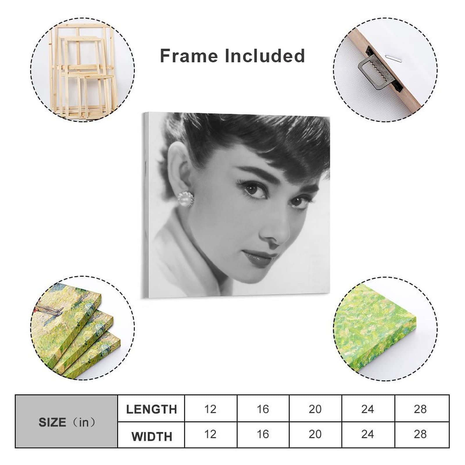 Amazon.co.jp: オードリーヘップバーンポスター アートパネル アート