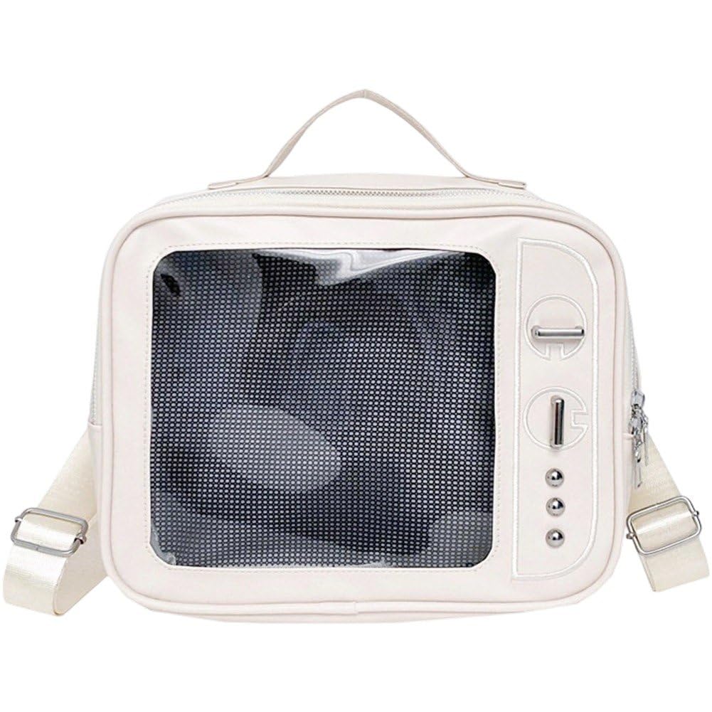 Mochila ita bag escolar para lucir pines de anime en clase y convenciones