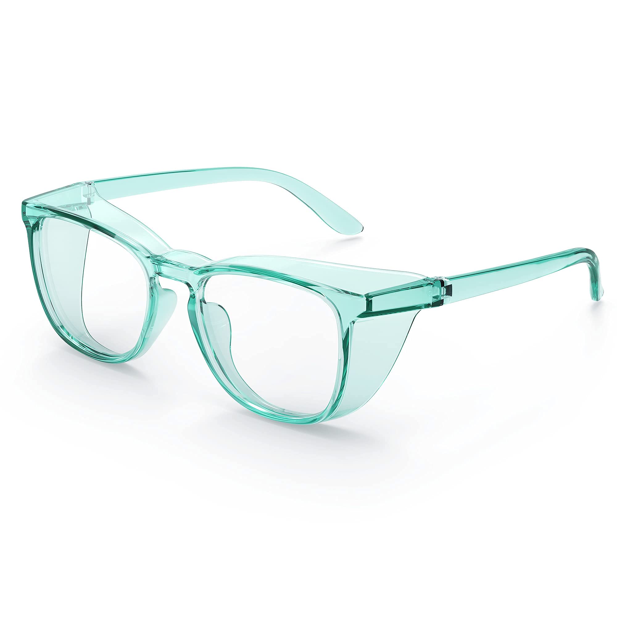 MORK&SUKY Lunettes de sécurité, lunettes élégantes avec verres anti-buée, légères et confortables, alternatives parfaites aux lunettes de protection ordinaires, excellentes lunettes pour les