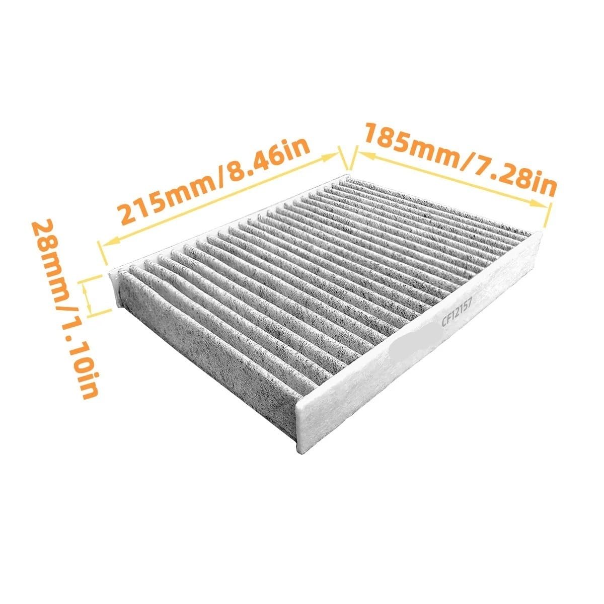 LUTFI Auto Filtro Aire para Avalon Rav-4 ES250 Tx350 CF12157