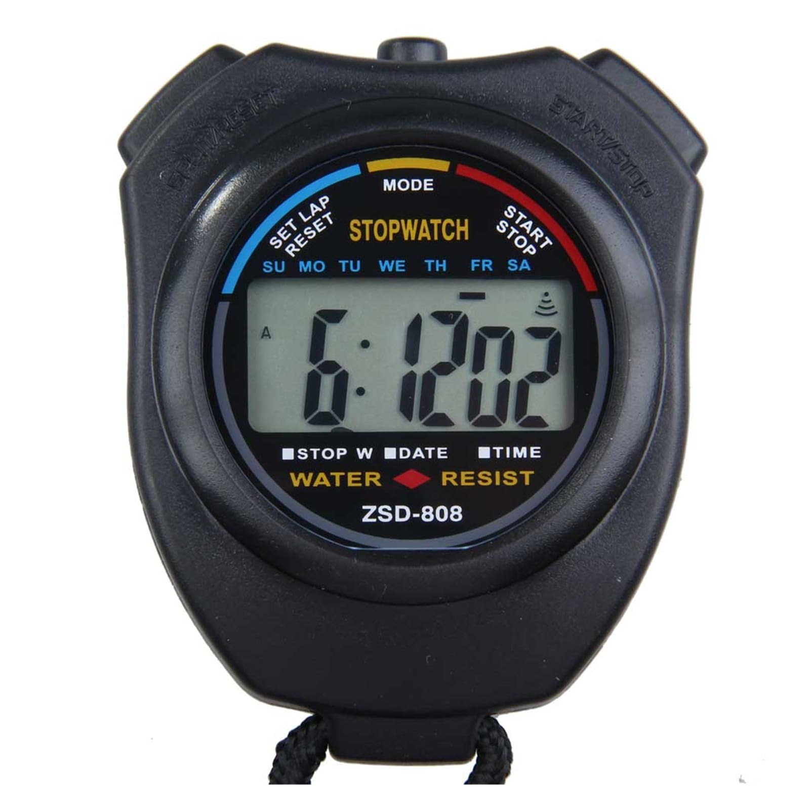 Cronometro, Cronometro digitale portatile Sport Corsa Allenamento Cronografo Timer sportivo