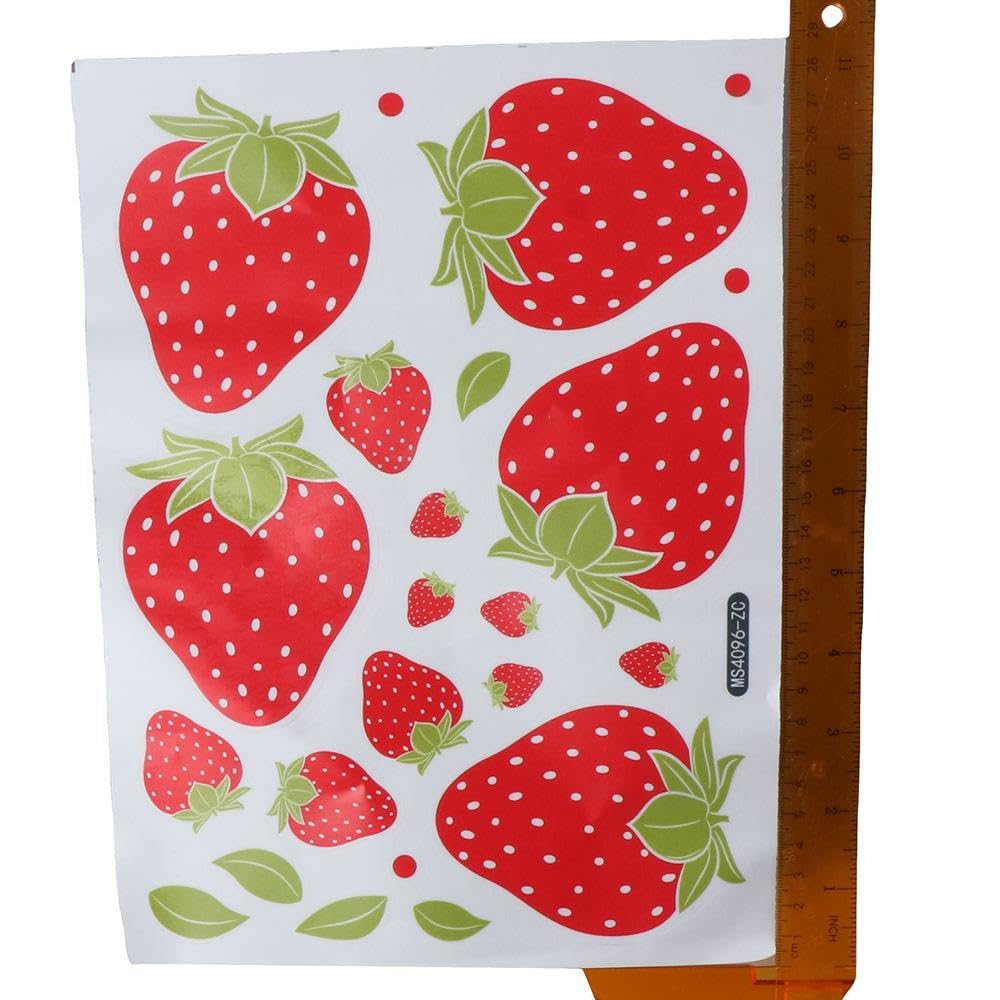 92 Pezzi Fragola Adesivi Decorazioni Murali Fai Da Te Camera Dei Bambini Asilo Nido Bambini Decorazione Ragazza 240712 Da 10,67 € | DHgate