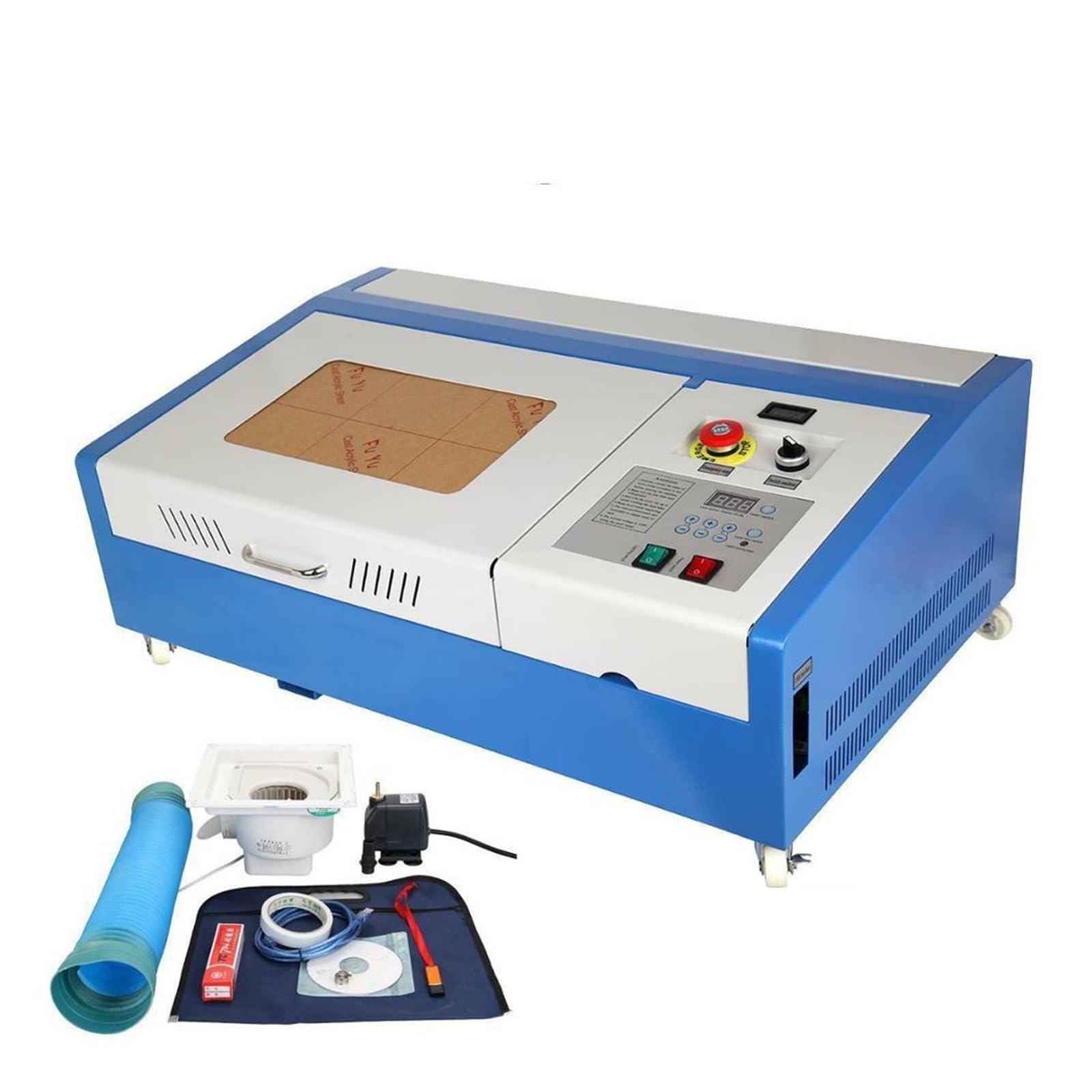 CO2 -ser grawer 40W USB 30x20cm maszyna do grawerowania Cutter laserowa maszyna do grawerowania obróbka drewna rzemiosło
