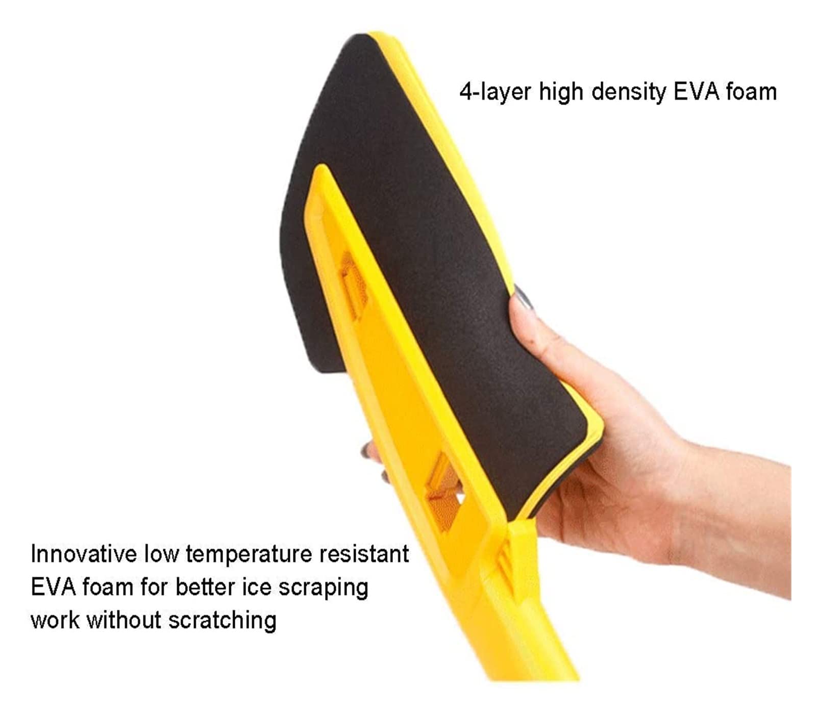 Brosse à Neige pour Voitures, Pelle grattoir à Glace 2 en 1, légère et Durable, pour Pare-Brise Auto SUV