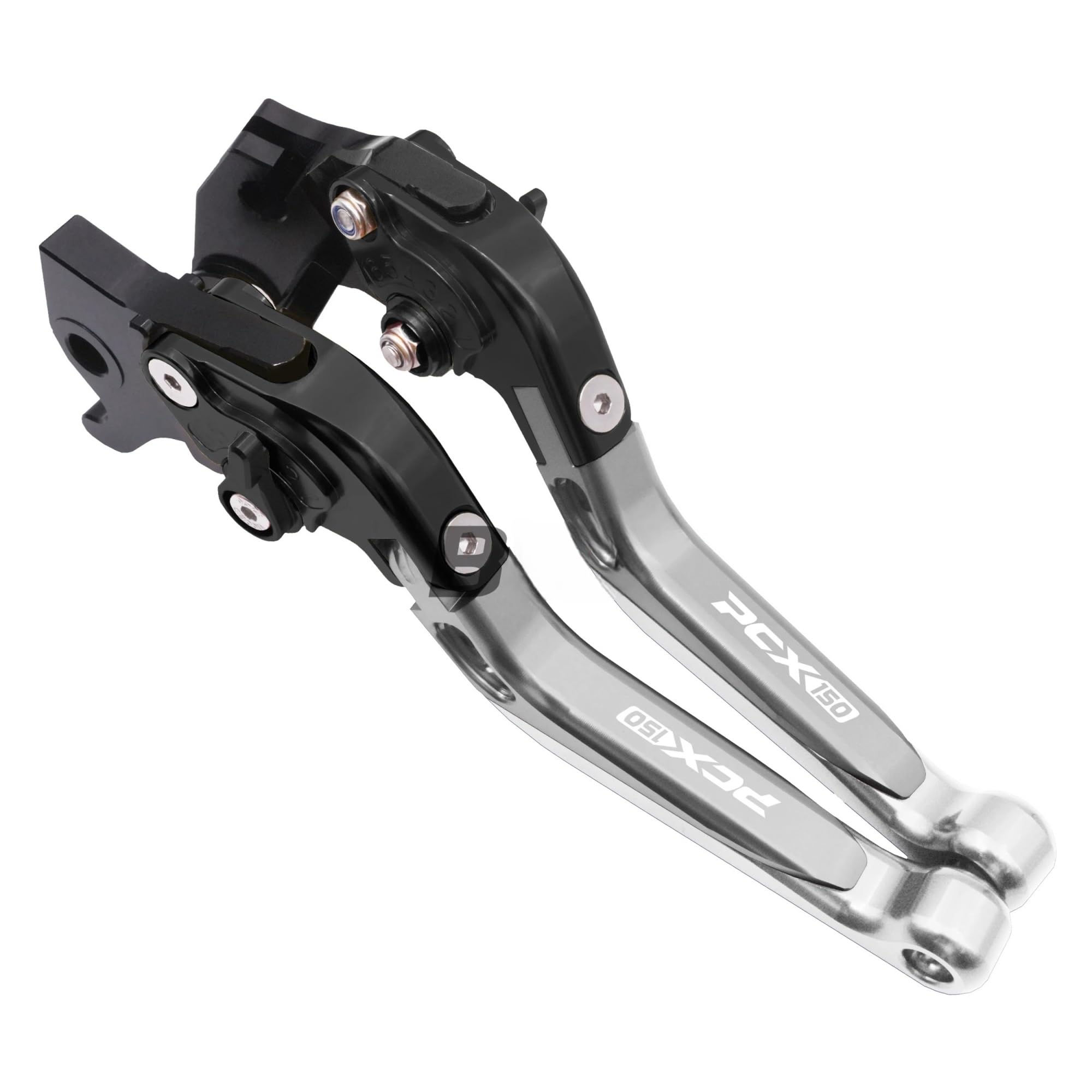 Dagmara Bk Ti Sr-Bk For Pcx 150 Motorcycle Brake Clutch Adjustable Folding Lever Set For 125 2015-2019