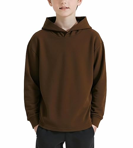 Funnycokid Boys Hoodies Teens Hooded Shirt Kids Long Sleeve Fashion