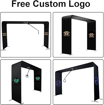 COUCHO Overhead 360 Photo Booth, 360 Sky Photo Spinner Machine, Video Booth Platform with Remote Control, Full Body Spin with RGB Ring Light, Stand up to 15 People, Free Logo Customization