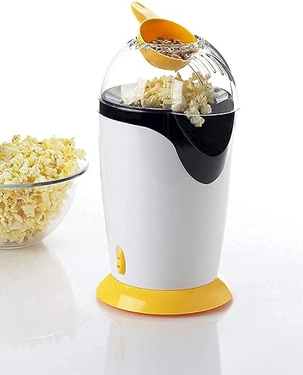 Haveview Aluminum Popcorn Machine and Big Home Use Electric Big Popcorn Machine, Popcorn Maker Making Machine Automatic Popcorn Machine Household Electric Instant Popcorn Maker Stylish Design