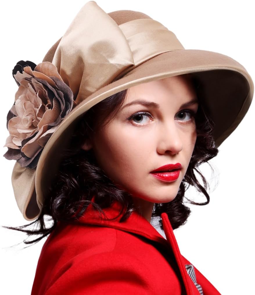 fall dress hats Custom made ladies fedora dress hat/Shenor Collections