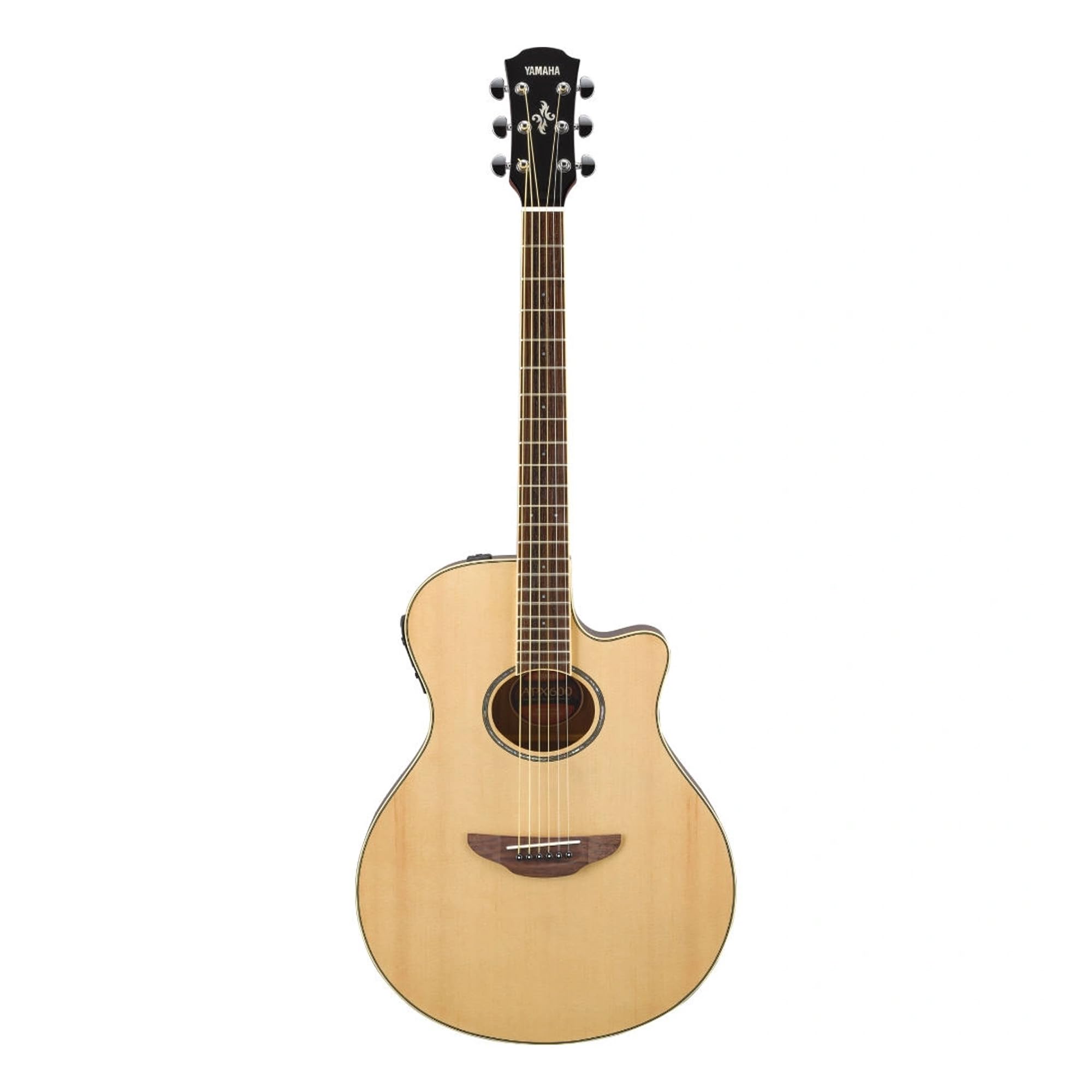 Yamaha APX600 NA Thin Body Acoustic-Electric Guitar, Natural