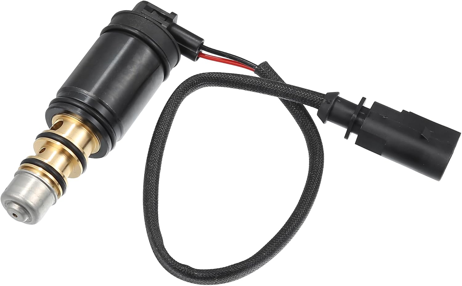 X AUTOHAUX AC Compressor Control Solenoid Valve Air Conditioner Control Valve Replacement No.8E0260805BF for Volkswagen Passat 2002-2004