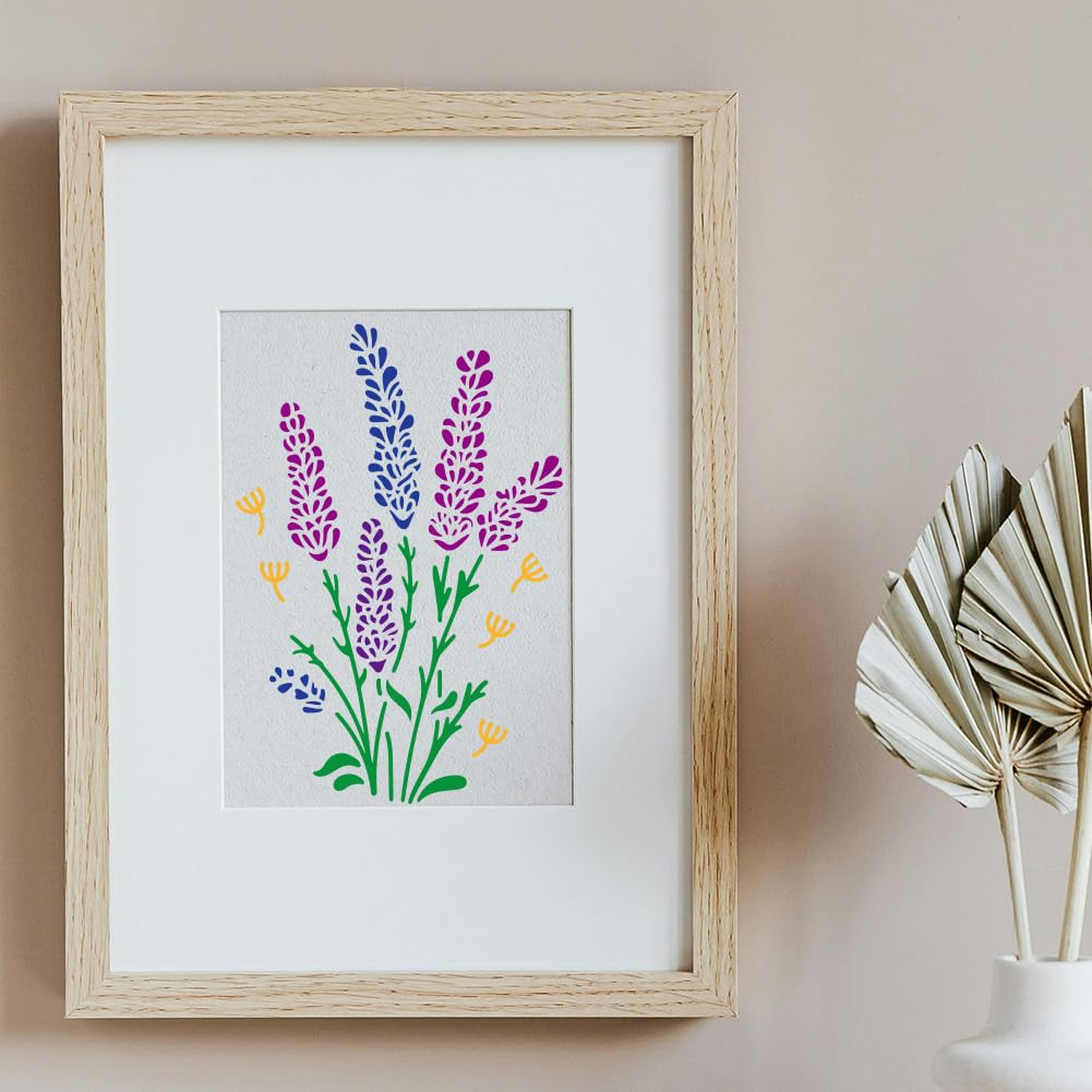 Stencil Teschio Splash Riutilizzabile - 29.7x21cm PET Per Legno, Tessuto E Pareti - Foto 4